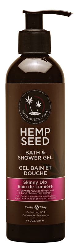 Hemp Seed Bath & Shower Gel Skinny Dip - 8oz