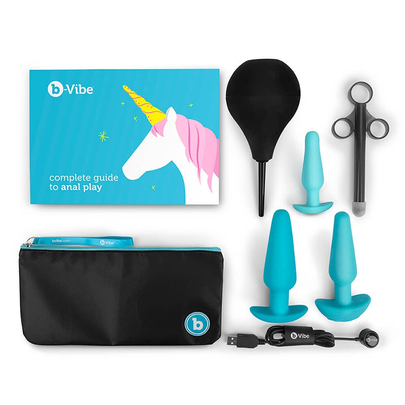 Anal Training Kit & Education Set - Black