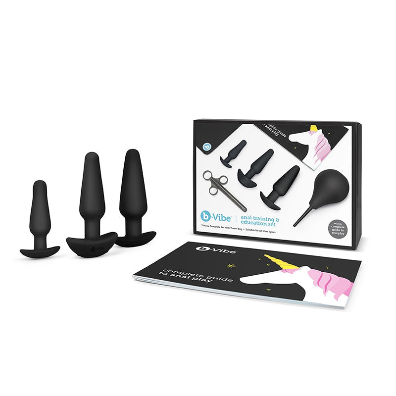 Anal Training Kit & Education Set - Black