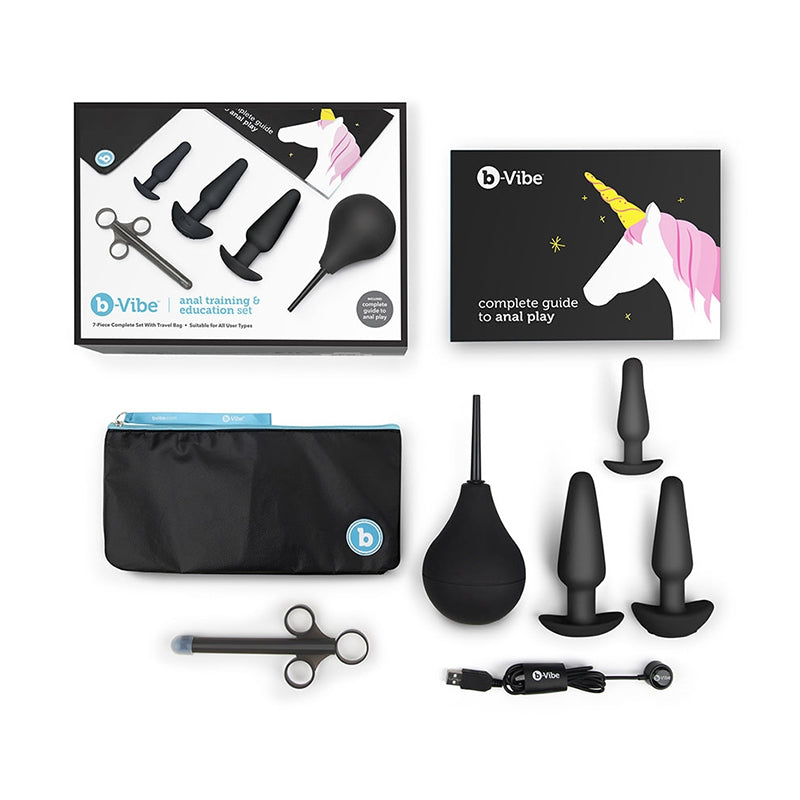 Anal Training Kit & Education Set - Black