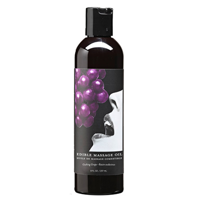 Edible Massage Oil Grape - 8oz