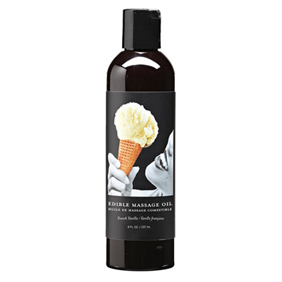 Edible Massage Oil Vanilla - 8oz