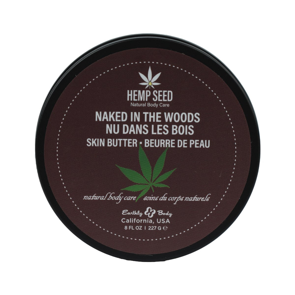 Beurre de peau de graines de chanvre Naked in the Woods - 8 oz