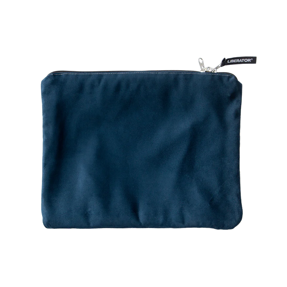 Zappa Toy Bag Navy Microsuede