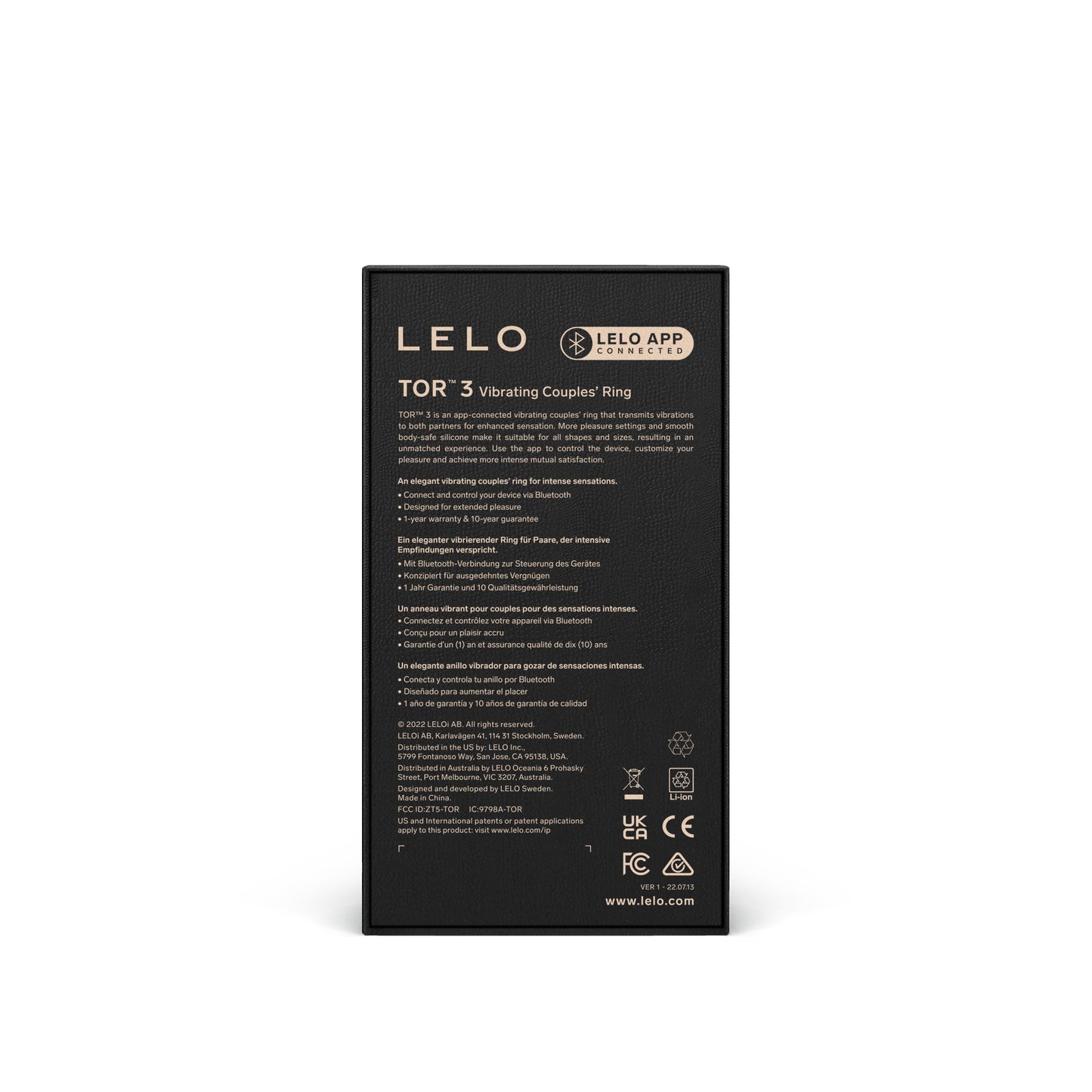 LELO TOR™ 3 - Black