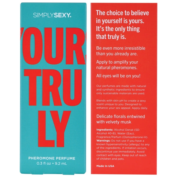 YOURS TRULY Pheromone Infused Perfume - Yours Truly 9.2mL
