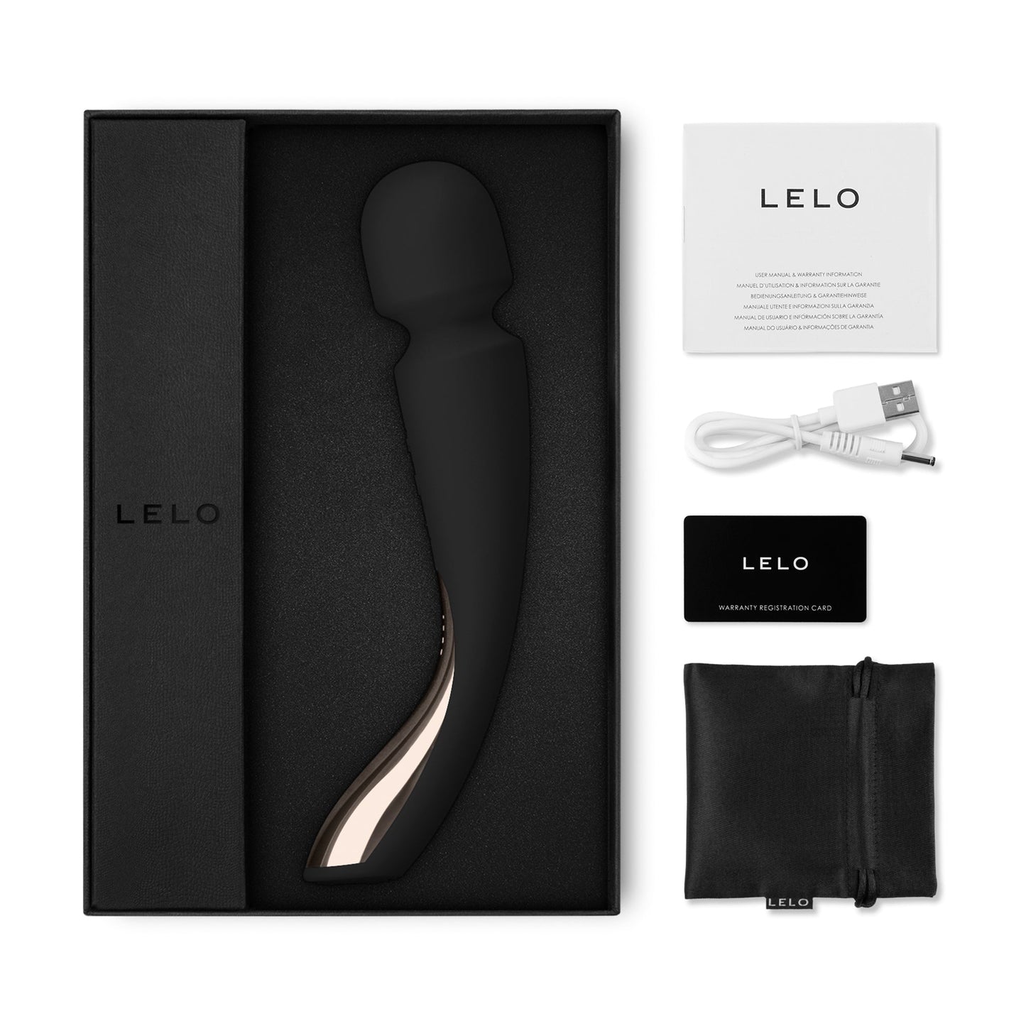 Smart Wand 2 - Medium, Black