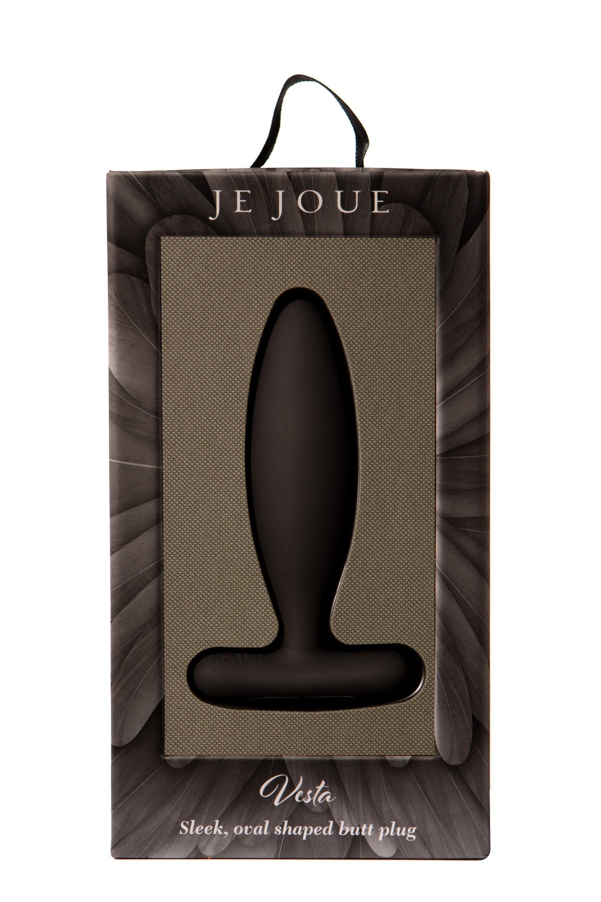 Vesta Vibrating Butt Plug - Black