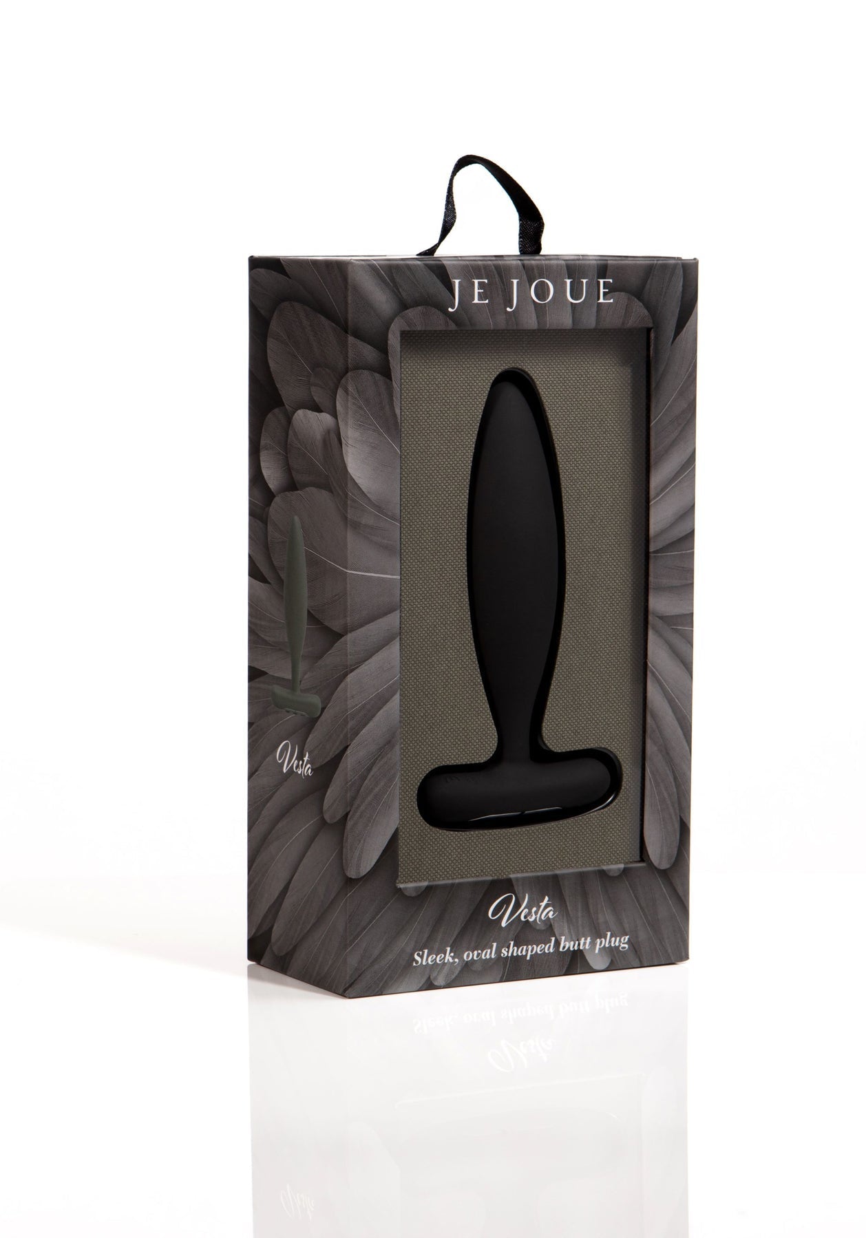 Vesta Vibrating Butt Plug - Black