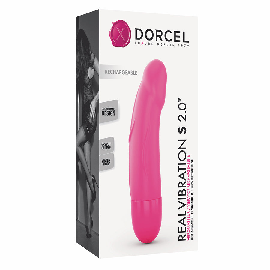 REAL VIBRATION S PINK 2.0 - RECHARGEABLE