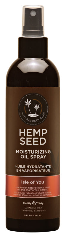 Hemp Seed Moisturizing Oil Spray Isle of You - 8oz