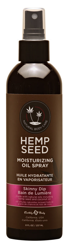 Hemp Seed Moisturizing Oil Spray Skinny Dip - 8oz