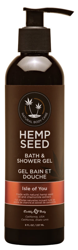 Hemp Seed Bath & Shower Gel Isle of You - 8oz