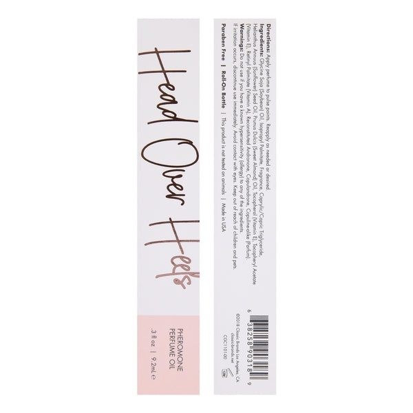 HEAD OVER HEELS Perfume Oil with Pheromones - Fruity, Floral - 9.2mL