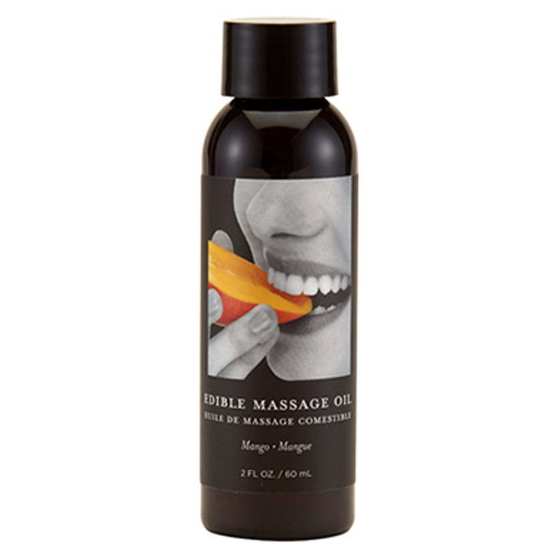 Edible Massage Oil Mango - 2oz