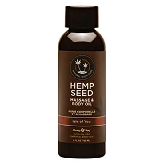 Hemp Seed Massage & Body Oil Isle of You - 2oz