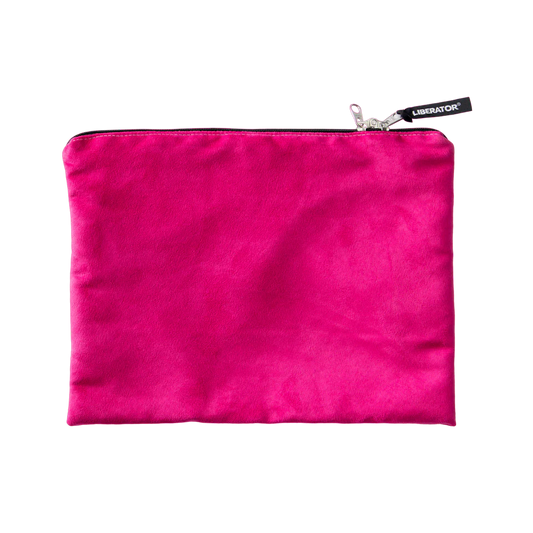 Sac à Jouets Zappa Microsuède Fuschia