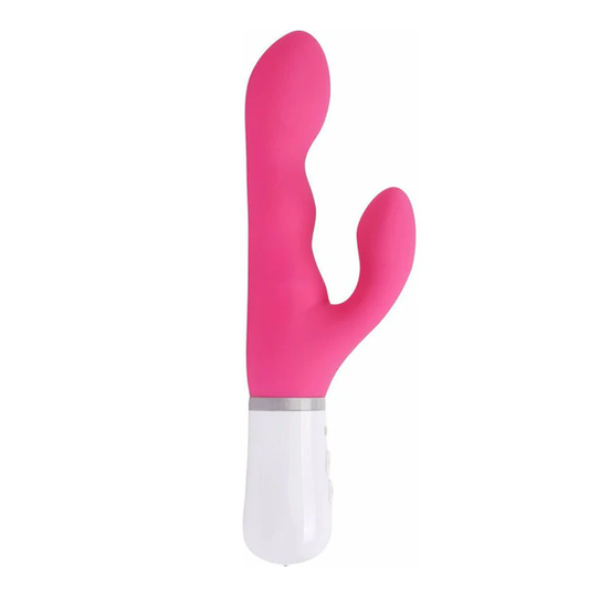 VIBRATEUR LAPIN BLUETOOTH NORA - ROSE