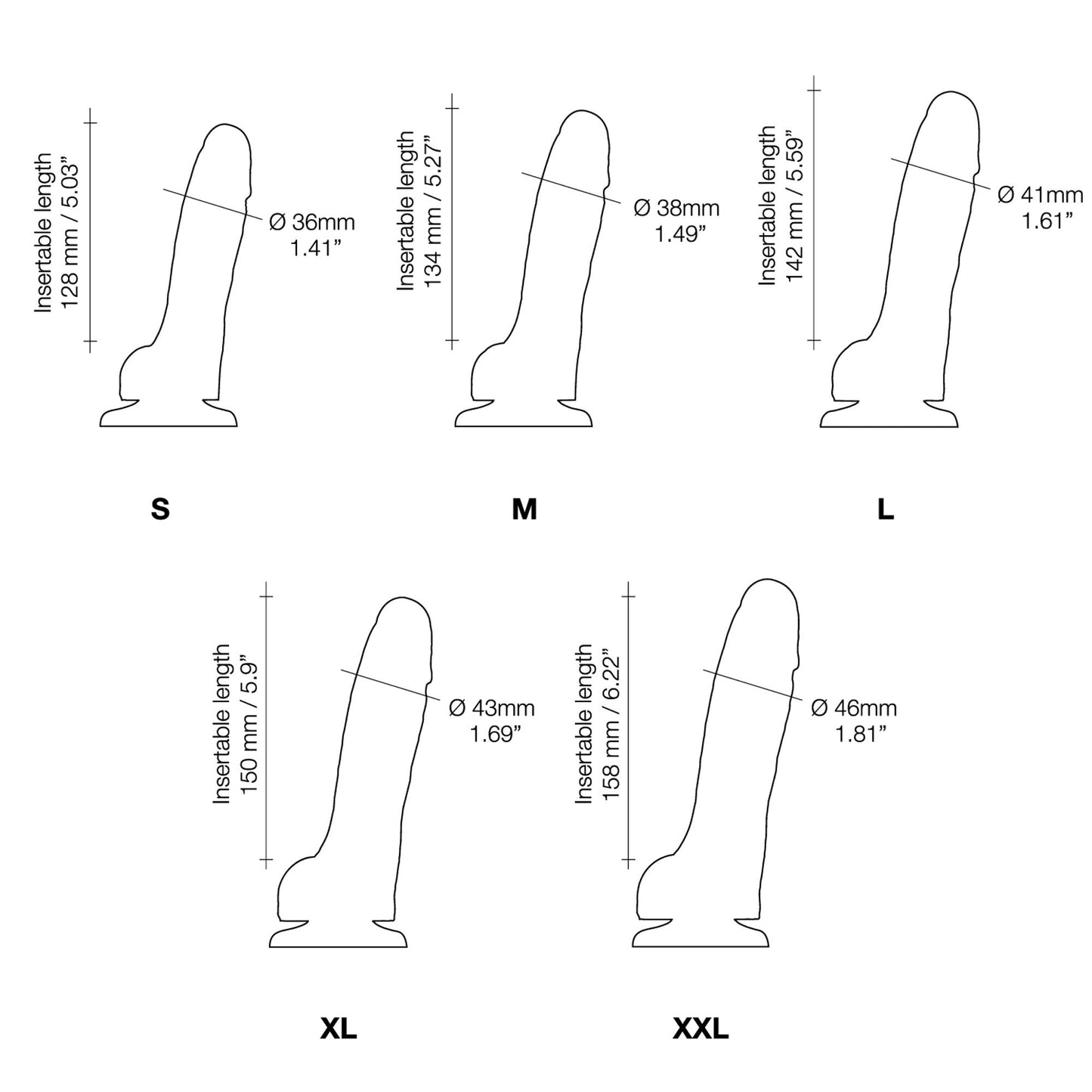 DILDO RÉALISTE À PEAU GLISSANTE VANILLE L