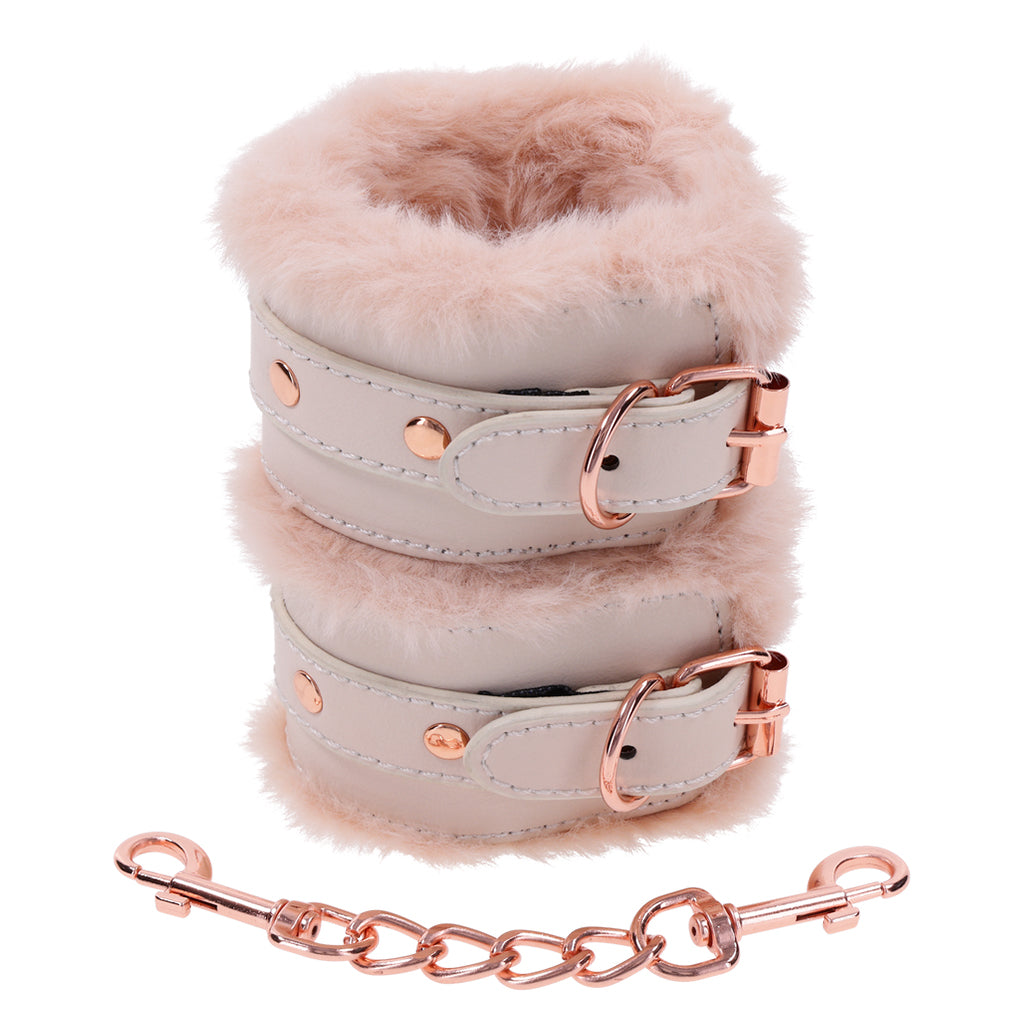 PEACHES ‘N CREAME FUR HANDCUFFS