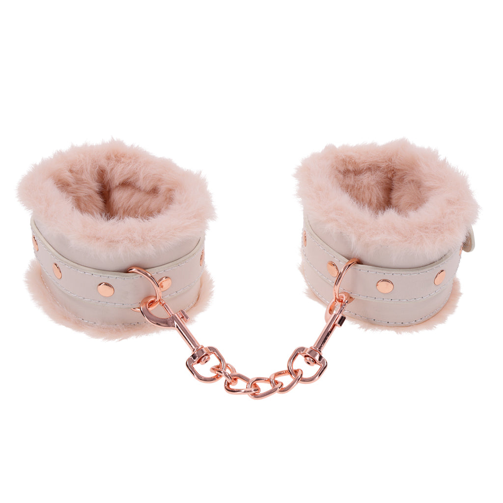 PEACHES ‘N CREAME FUR HANDCUFFS