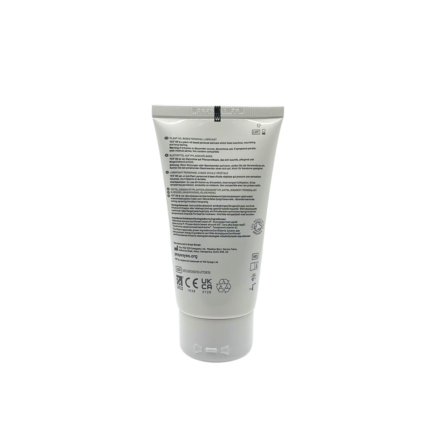 YES OB Oil-Based Organic Lubricant 80ml