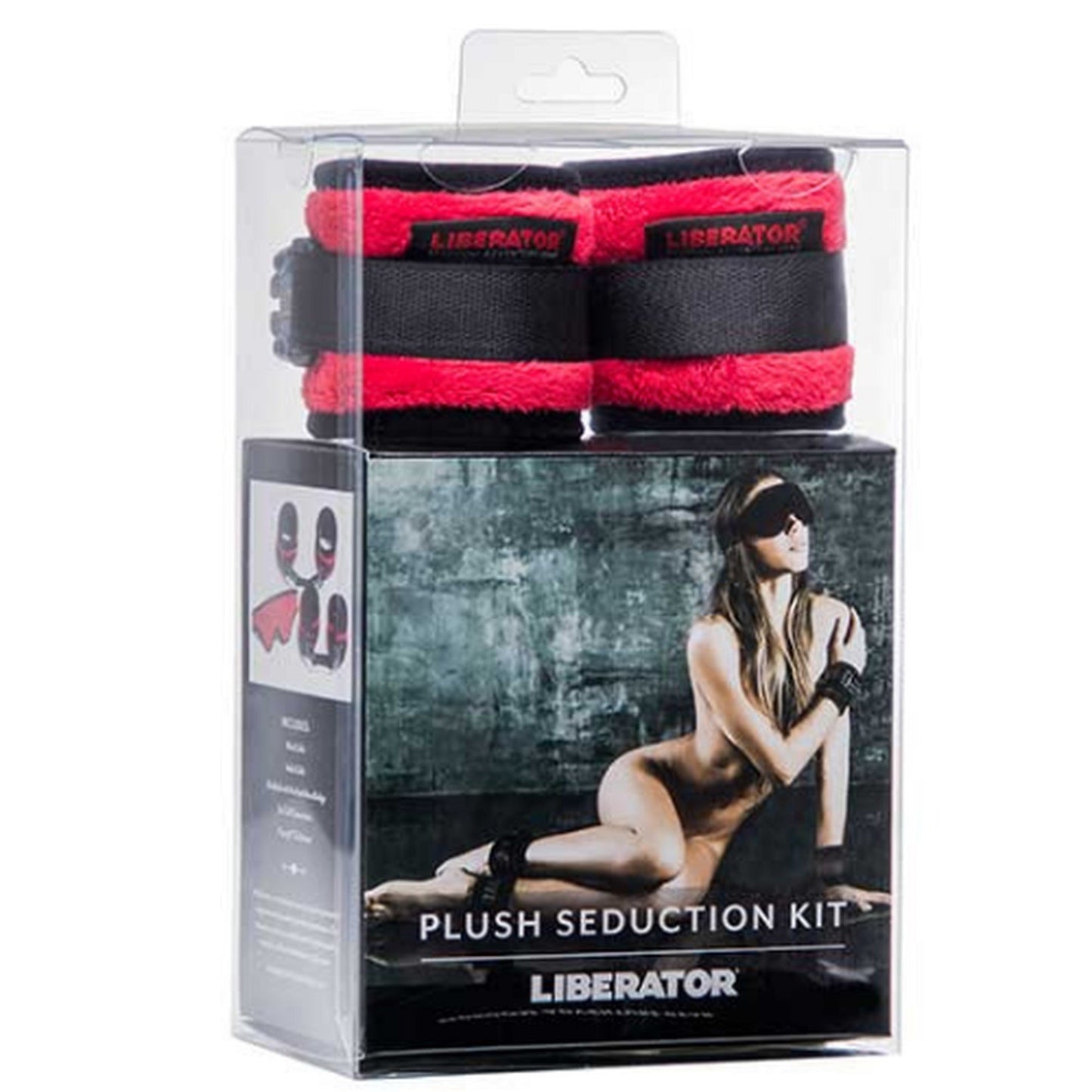 Black Label Seduction Cuff Kit Black Microfiber