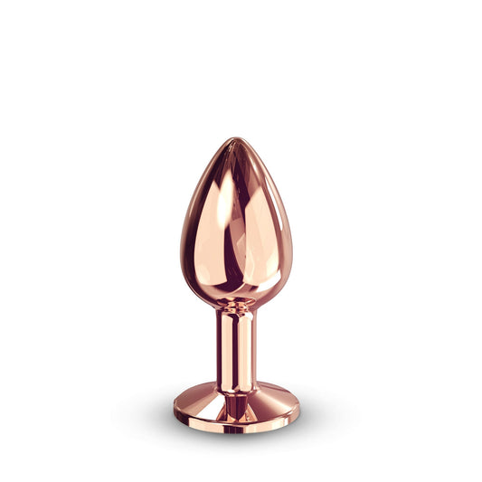 Plug diamant en or rose petit