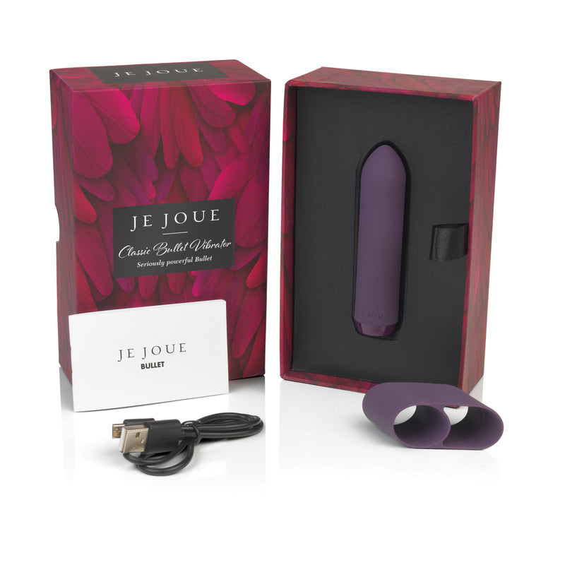Je Joue Classic Rechargeable Bullet Vibrator - Purple