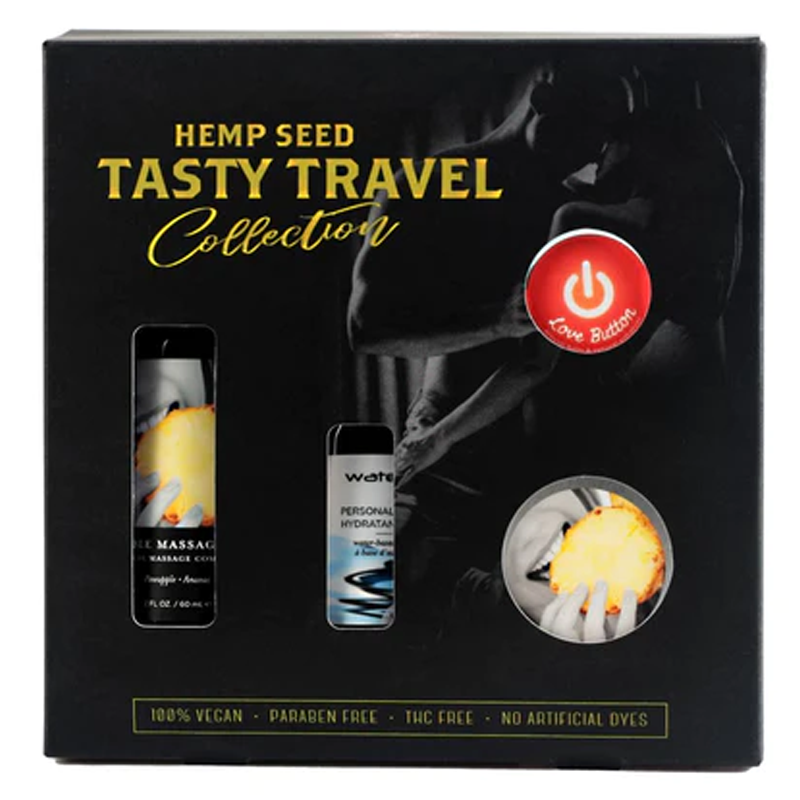 Coffret cadeau de voyage savoureux (2 oz, parfum d'ananas)