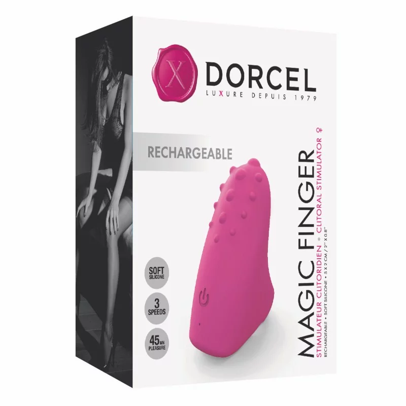 DOIGT MAGIQUE RECHARGEABLE - ROSE