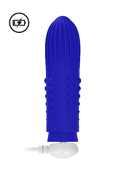 Vibromasseur Bullet rechargeable Turbo Elegance Lush Bleu