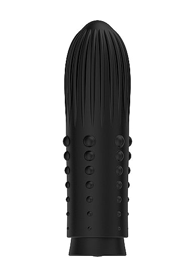 Vibromasseur Bullet rechargeable Turbo Elegance Lush Noir