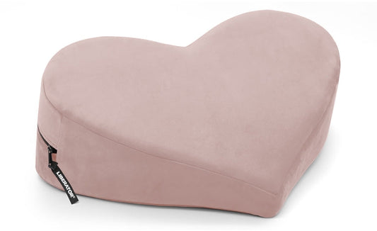 Heart Wedge - Rose Microvelvet